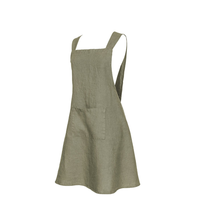 100% Linen Kitchen Apron