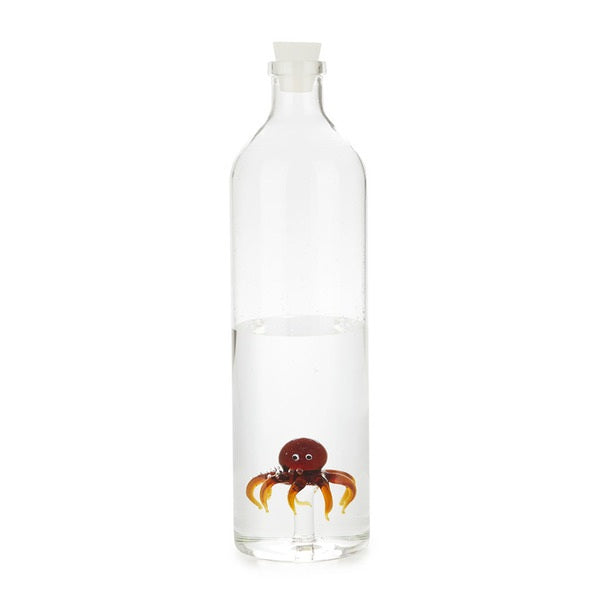 Glass Bottle with Decoration 1.2L