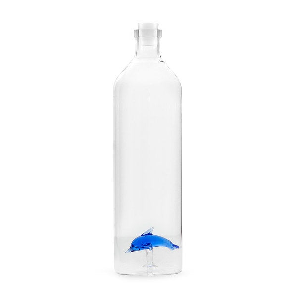 Glass Bottle with Decoration 1.2L