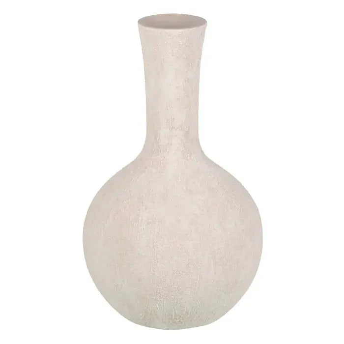 Vase en céramique crème