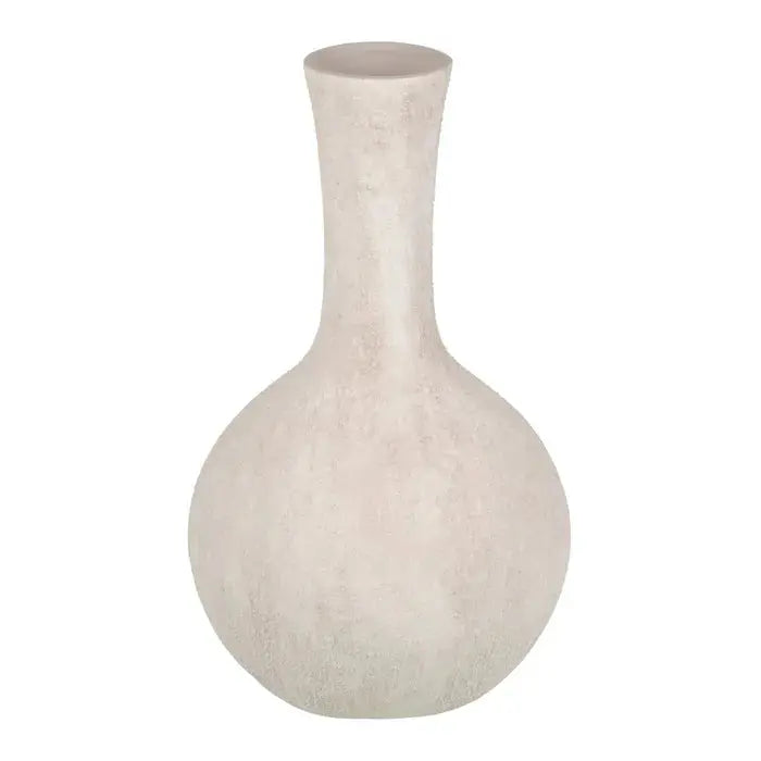 Vase en céramique crème