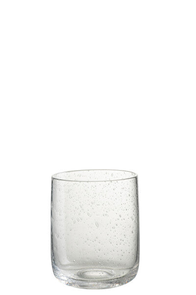 Vaso de Cristal Efecto Agua